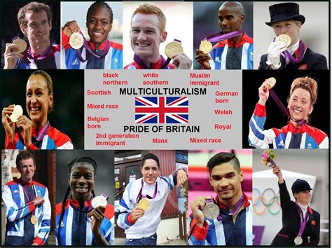 Les Jeux Olympiques de Londres 2012, un symbole de renouveau olympique et une célébration du multiculturalisme britannique.